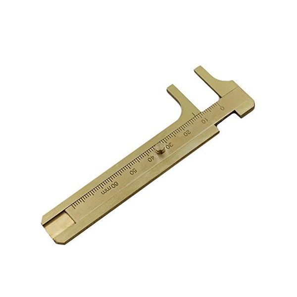 WREOW Brass Caliper 100mm / 4 inch Gauge Vernier Pocket