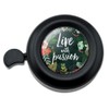 GRAPHICS & MORE Live with Passion Floral Inspirational Bicycle Handlebar