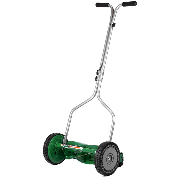 Scotts Outdoor Power Tools 304-14S 14-Inch 5-Blade Push Reel Lawn Mower, Green