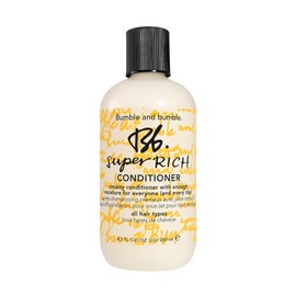 Bumble and Bumble Acondicionador de cabello súper rico para todos los días | Hidratante + Agrega brillo | Rizado, ondulado, liso | Con glicerina + aceite de aguacate