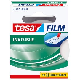 Tesa 57312-8-0 Tesa Tape Matted Clear 33 m x 19 mm