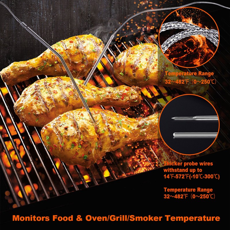 UTEN Digital Electronic Food Meat Thermometer Kitchen Cooking BBQ Grill