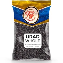 TAJ Urad Whole Dal | 2-Pounds | Black Gram
