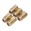 LTWFITTING Brass Flare 5/8" OD x 1/2" Female NPT Female