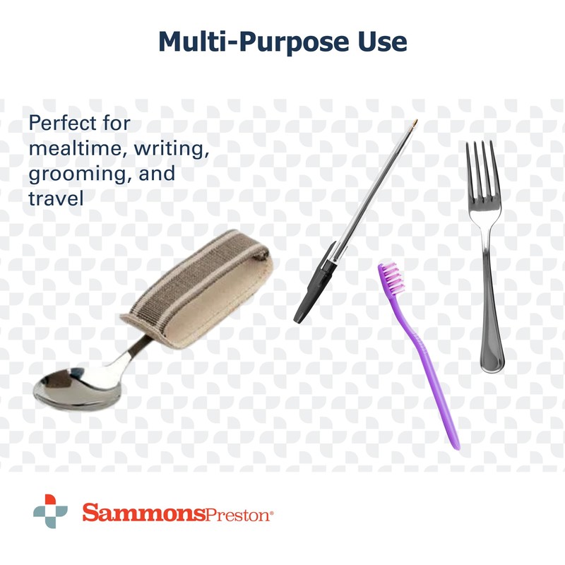 Sammons Preston Universal Cuff, Medium, Leather Adaptive Utensil & Writing