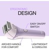 Panasonic Electric Shaver for Women, Cordless 4-Blade Shaver, Bikini Attachment,