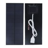 Solar Panel 2.5W 5V Charger Solar Charger Light Battery Open