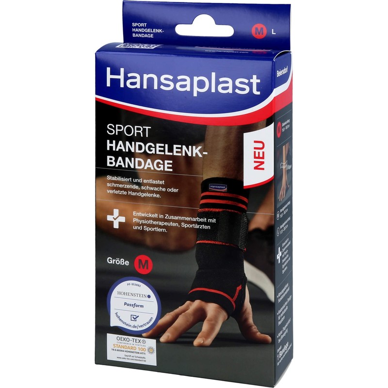 HANSAPLAST Sport Wrist Brace Size S/M Pack of 1