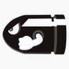 Bullet Bill Bumper Sticker Window Vinyl Decal 5 inch (KRIS-RETRO-STICKERS-2795)