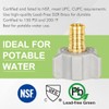 Orianse 10 Pack Female NPT Swivel Adapter, PEX 1/2" x