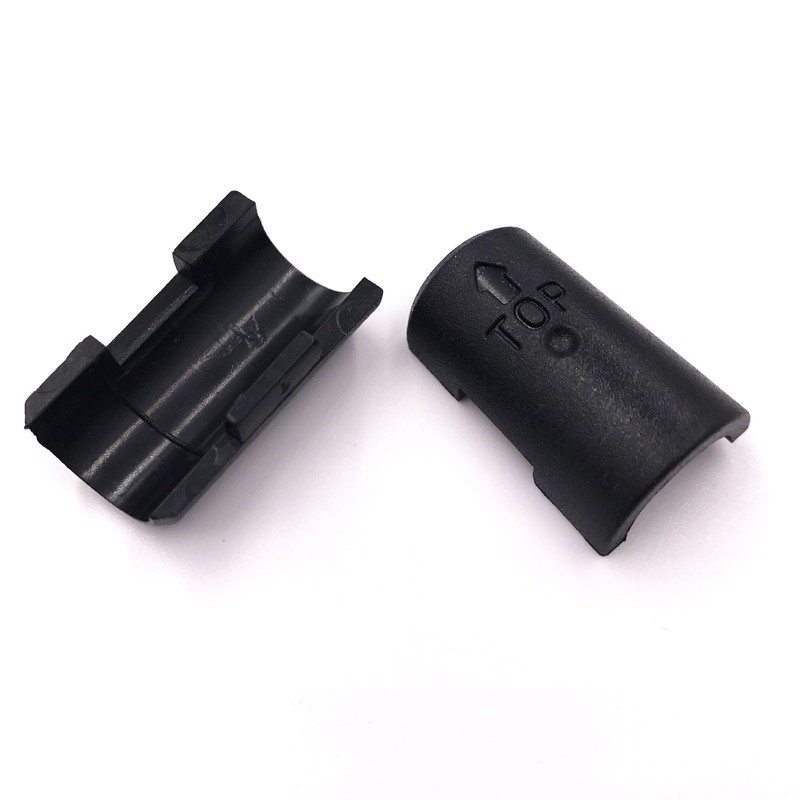 rflaueo 60 pcs 1in Black Plastic Wire Shelf Clips –
