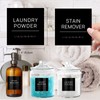 HVSWLY Laundry Labels for Jars,14 PCS Minimalist Laundry Room Sticker