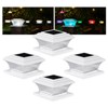 Solar Post Cap Lights Outdoor LED Lighting Deck Fence Cap