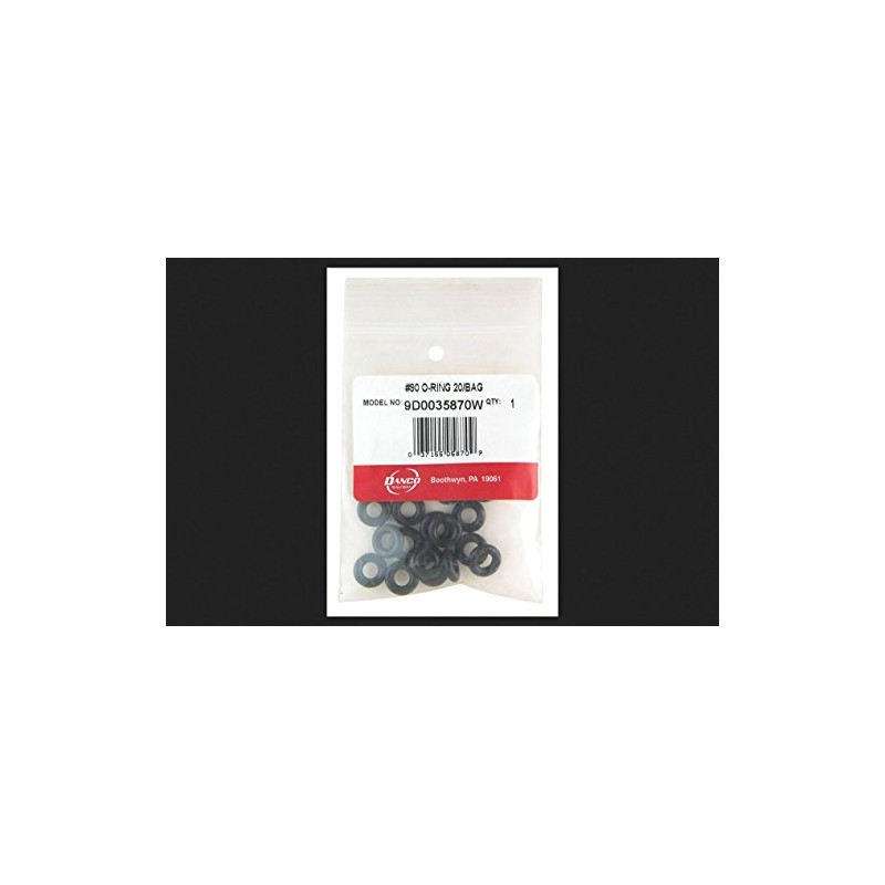 Danco 1/4 in. Dia. Rubber O-Ring 20 pk