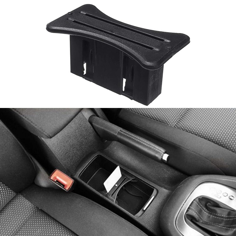Gurtt Car Accessories Cup Card Holder Coin Compartment Centre Console