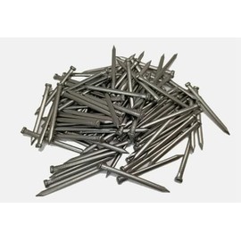 Oval wire Nail 40mm Oval Nails Wood Nails Flush Nail DIY Bright Oval Nail Use for Soft and Hard Timber Material Wood Joinery Furniture Craft Construction Applications - 50 Quantity