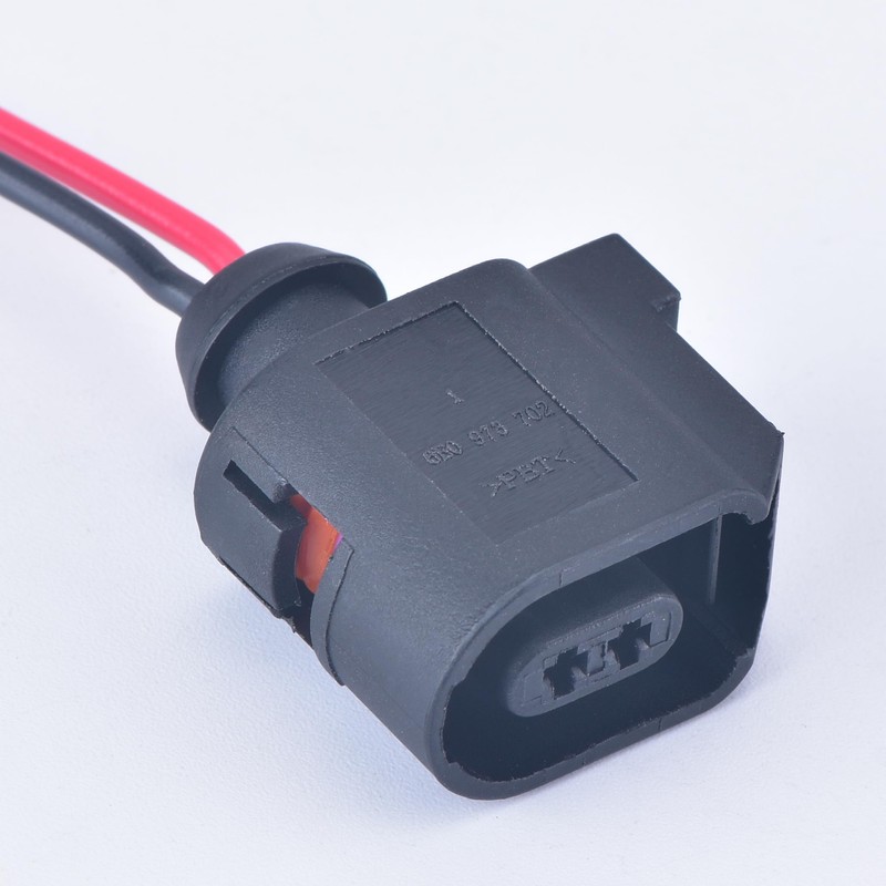 DECKBU 2 Pin ABS Speed Sensor Harness Plug Connector for