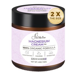 FeeMeFee FeeMeFee Magnesium Lotion for Sleep, Natural Magnesium Cream, Magnesium Butter with Coconut Oil, Shea Butter, Vitamin E, Lavender, 4 oz