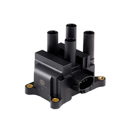 HELLA 5DA 193 175-411 Ignition Coil - 12V - 3-pin connector - Block Ignition Coil - Bolted