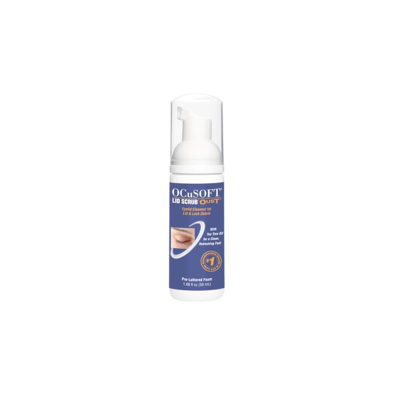 OCuSOFT - Oust Demodex Limpiador en Espuma Extra Fuerte, 50