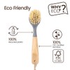 White Magic Eco Basics Cast Iron Brush – Ergonomic Bamboo