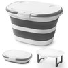 Zonopy Collapsible Bucket, Upgraded 16L (4.2 Gallon) Collapsible Mop Bucket