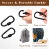 Anglekai 12PCS Drill Bit Holder Keychain, 11PCS Bit Holder Cool