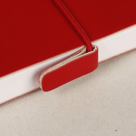 Clairefontaine - Ref 975435C - Paint'On Multi-Technique Sewn Art Book (32 Sheets) - 19 x 19cm, 250gsm Heavyweight Paper, Acid Free - Black Pages / Red Cover