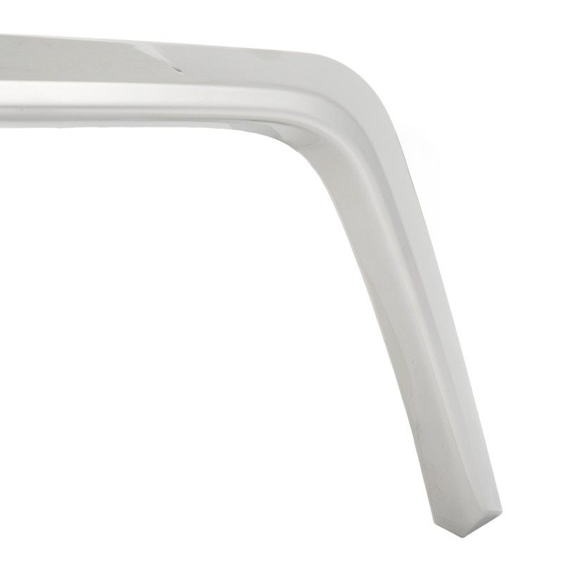Front Bumper Lower Chrome Trim ABS Side Molding Strips Replacement