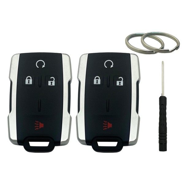 Key Fob Shell Case Replacement Fits for Chevy Silverado Colorado