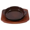 Kanda Au Gratin Dish, Brown, Diameter 5.9 x Height 1.3