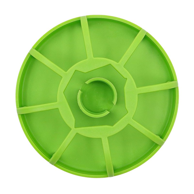 ZONADAH Automatic Reptile Feeder Tortoises Dispenser with Bottle Feeding Dish