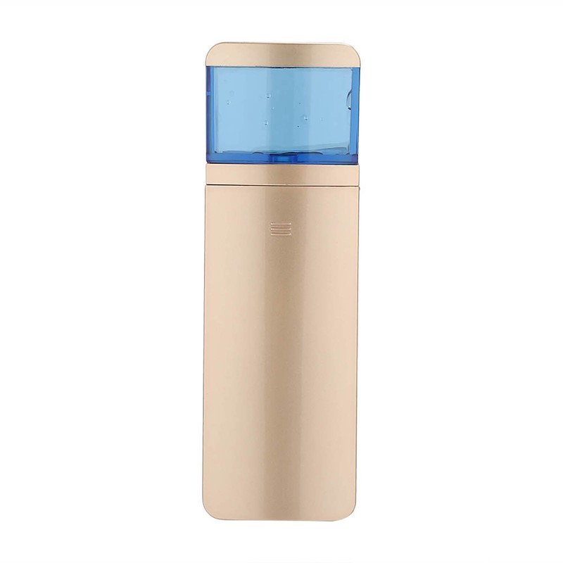 Portable Gold Nano Spray Face Moisturizing Hydrating Steamer Facial Humidifier