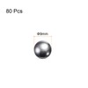 sourcing map 80pcs Precision Balls 9mm Diameter G10 Chrome Steel