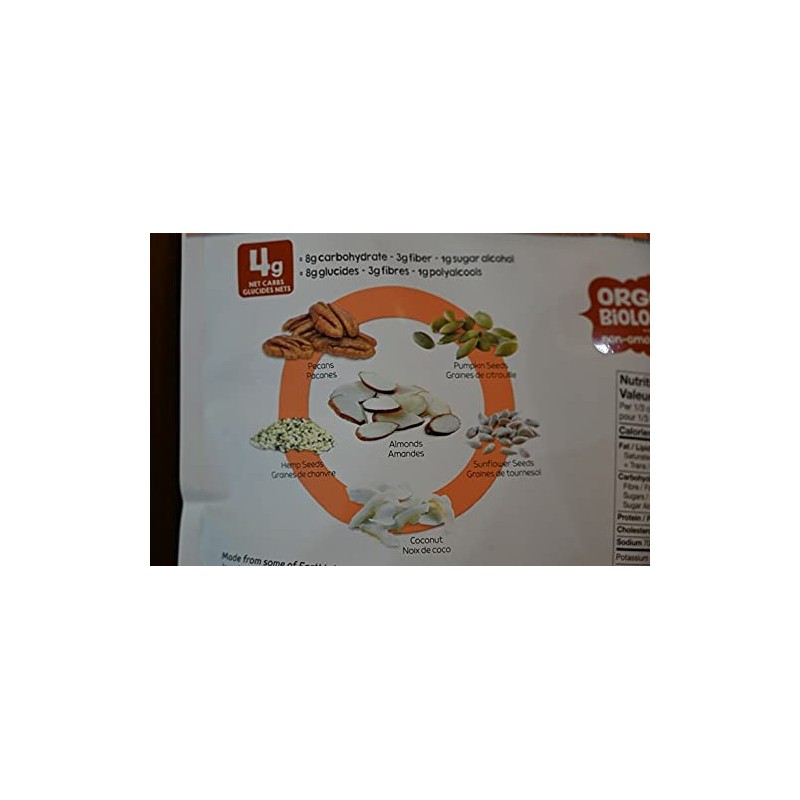 Inno Foods keto grain free granola InnoFoods Organic, Gluten Free,