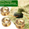 ZAMDOE Universal 10 Pack String Trimmer Grass Trimmer Head Eyelet