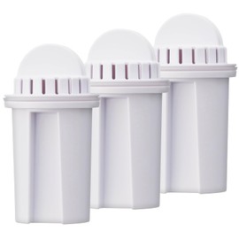 Kritac RETZC3-4012 Pot Type Water Purifier, Cripire TZ Water Filter, White 3-Piece Set, Easy to Install, Cold Water Bottle, Jug, Easy to Use, Simple