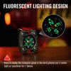 Mecarmy Pocket Keychain Compass, Hiking Survival Compass, Mini Compass Pendant
