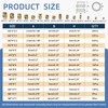 Threaded Inserts M2 + M3 + M4 + M5 +