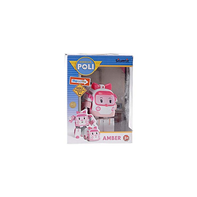Silverlit ROBOCAR Poli 54210 Amber by Transformable Figure, Robot or