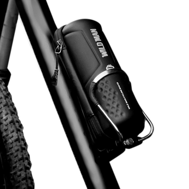 Bike Storage Bag Repair Tool Bag with Zipper Waterproof PU