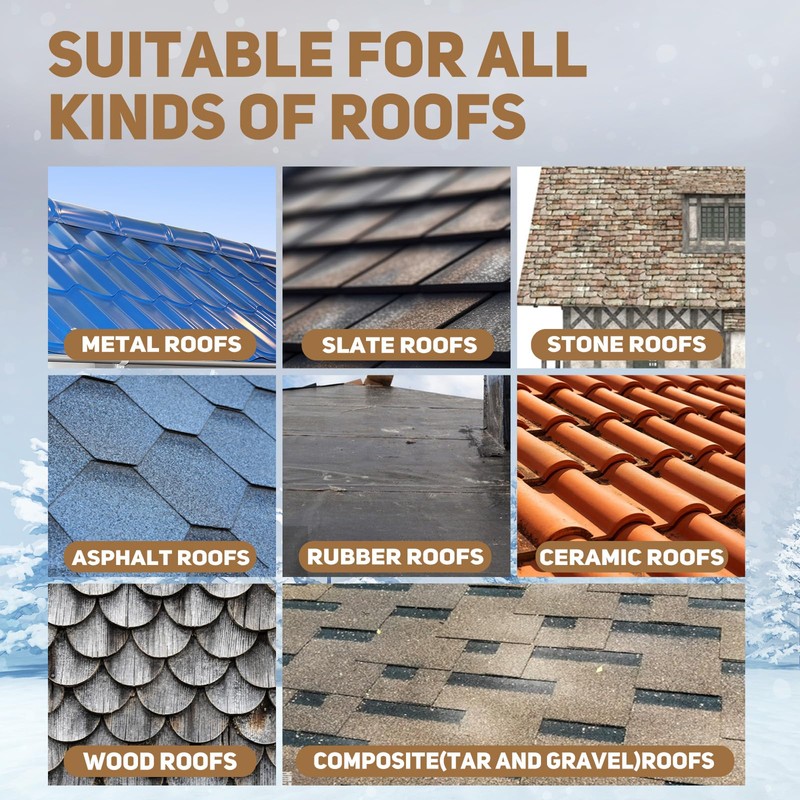 HEATIT JHSF1 Self Regulating Pre-Assembled Heating Cable 100-feet 120V Roof