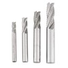 4-Piece End Mill Set 4 Flammi HSs Roughing Mill CNC
