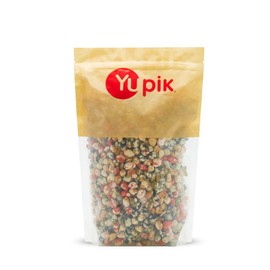 Yupik Mix Wasabi Beans, 2.2 lb (35.3 oz), Spicy & Crunchy Wasabi Beans, Kosher, Vegan, High in Protein & Fiber, Cholesterol Free, Perfect for Snacking