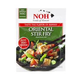 NOH Foods of Hawaii four serving seasoning packets 1.5 oz Pack of 3 Taste the flavor of Hawaii with each unique and famous meal (Oriental Stir Fry mix)