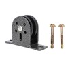 Wall Mount Pulley Wheel Iron Heavy Duty Traction Silent Fixed