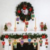 12Pcs Nutcracker Christmas Decorations,Christmas Nutcracker Xmas Tree Ornaments Hanging Decorations