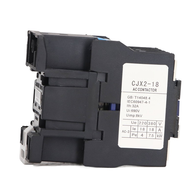 220V 18A AC Contactor Normally Open Electric Contactor Silver Alloy