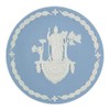 Wedgwood Earplate 2025 Version, Jasper Olympus Zodiac Athena, Pale Blue,