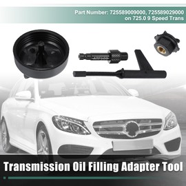 X AUTOHAUX 1 Set Oil Drain Tool Set for Mercedes No. W725589009000 Metal Plastic